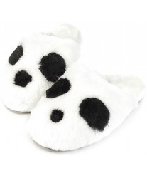 Тапочки из овчины Panda белая панда