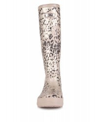 Высокие резиновые сапоги MoovBoot Snow Leopard Grey